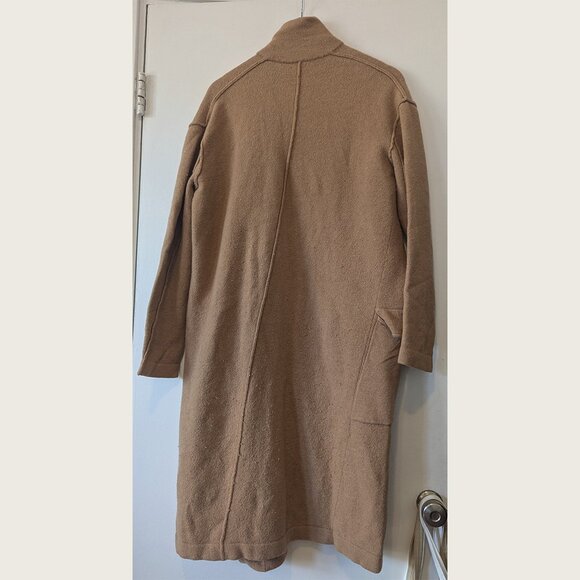 JAMES PERSE - Wool blend camel coat - Sz 1 - Picture 2 of 8